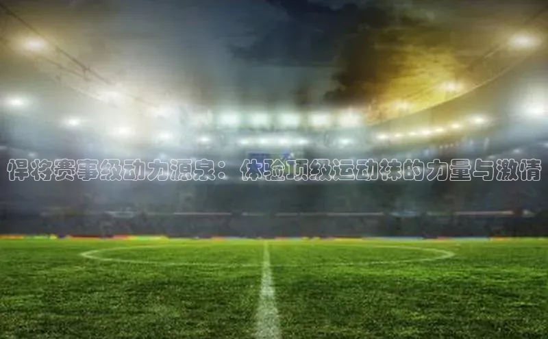 悍将赛事级动力源泉：体验顶级运动袜的力量与激情